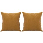 Le poisson qui jardine - 2 coussins dcoratifs marron 40 x 40 cm en velours. idal salon, sofa et canap ...