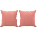 Le poisson qui jardine - 2 coussins dcoratifs rose 40 x 40 cm en velours. idal salon, sofa et canap ...