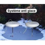 Le poisson qui jardine - 2 syst�mes anti gel complet pour bassins de jardin avec pompe fournie