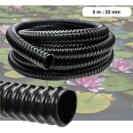 Le poisson qui jardine - 5 mtres tuyau 32 mm pvc souple pour aquarium ou bassin - noir
