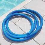 Le poisson qui jardine - 6 m�tres tuyau piscine 38 mm bleu pvc souple. qualit� - bleu
