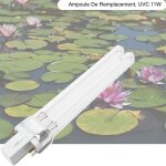 Le poisson qui jardine - ampoule st�rilisateur - clarificateur uv 11w, pour aquarium, bassin de jardin ...