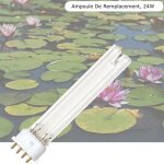 Le poisson qui jardine - ampoule stérilisateur - clarificateur uv 24w, pour aquarium, bassin de jardin ... Le poisson qui jardine - ampoule stérilisateur - clarificateur uv 24w, pour aquarium, bassin de jardin ...