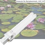 Le poisson qui jardine - ampoule st�rilisateur - clarificateur uv 9w, pour aquarium, bassin de jardin ...