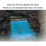 Le poisson qui jardine - barre clairage led 30 cm pour bassins et cascades de jardin. clairage tanche ...