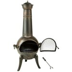 Le poisson qui jardine - brasro de jardin et terrasse en fonte grande chemine. super style - cuivre ...