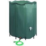 Le poisson qui jardine - cuve, r�servoir r�cup�rateur d'eau de pluie pliable 1350 l � eau - vert