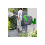 Le poisson qui jardine - enrouleur 20 m 15mm de tuyau d'arrosage mural pivotant automatique