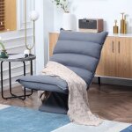 Le poisson qui jardine - fauteuil design, chill et relax tissu gris / bleu. idal pour la relaxation ...