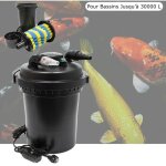 Le poisson qui jardine - filtre bassin de jardin sous pression, uv 18w, bassins jusqu' 30000 litres