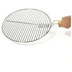 Le poisson qui jardine - grille de barbecue de remplacement + poigne. ronde en inox : diamtre 44, 5 ...