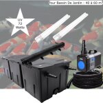 Le poisson qui jardine - kit de filtration, uv 72 w, + 2 ampoules uv de rechange pompe bassin et filtre ... Le poisson qui jardine - kit de filtration, uv 72 w, + 2 ampoules uv de rechange pompe bassin et filtre ...