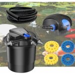 Le poisson qui jardine - kit filtre pression bassin uv 36w, mousses de remplacement, pompe, tuyau 40000 ... Le poisson qui jardine - kit filtre pression bassin uv 36w, mousses de remplacement, pompe, tuyau 40000 ...