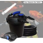 Le poisson qui jardine - kit filtre pression, uv 11w, complet + 1 ampoule uv de rechange pour bassins ... Le poisson qui jardine - kit filtre pression, uv 11w, complet + 1 ampoule uv de rechange pour bassins ...
