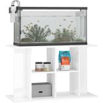 Le poisson qui jardine - meuble aquariums support blanc brillant 100 x 40 cm. 1 étagère support solide ... Le poisson qui jardine - meuble aquariums support blanc brillant 100 x 40 cm. 1 étagère support solide ...