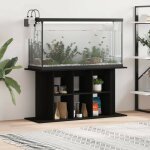 Le poisson qui jardine - meuble aquariums support noir 120 x 40 cm. 1 tagre support solide et stable ...