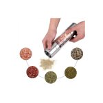 Le poisson qui jardine - moulin � �pices sel et poivre en c�ramique. design et de qualit�. avec r�glages ...