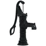 Le poisson qui jardine - pompe à eau de jardin décorée et sculptée : noire sans support en fonte - noir ... Le poisson qui jardine - pompe à eau de jardin décorée et sculptée : noire sans support en fonte - noir ...