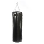 Le poisson qui jardine - sac de frappe, sac de boxe 105 cm et 16 kg. punching ball d'entrainement - noir ...