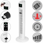 Le poisson qui jardine - ventilateur colonne oscillant de 96 cm avec tlcommande - circulation d'air ...