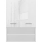 Pola mini / dk meuble pour lave - linge, blanc brillant