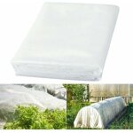 Polaire de jardin 1, 6 m x 5 m, 30 g / m�, protection des plantes contre le gel en hiver, couverture ...