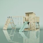 Polarplay tour de jeux frida vert 414 x 468 cm barre de trapèze Polarplay tour de jeux frida vert 414 x 468 cm barre de trapèze