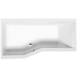 Polysan - baignoires - baignoire asymétrique versys l, 160x84x47 cm, gauche, blanc 14611 Polysan - baignoires - baignoire asymétrique versys l, 160x84x47 cm, gauche, blanc 14611