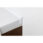 Polysan - siko baguette de recouvrement, 2x1950mm pour camouflage des joints de baignoire, blanc (pvl0) ...