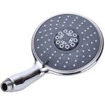 Pomme de douche en chrome, outil �conomisant l'eau pour la salle de bain, 3 nouveaux modes r�glables