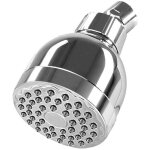 Pomme de douche haute pression 3 inch pommeau douche pluie � �conomie d'eau amovible anti - calcaire ...