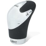 Pommeau cuir aluminium feeling dome