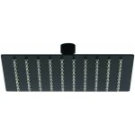 Pommeau de douche carré noir mat tecom lsnr noir mat - q 200 x 200 Pommeau de douche carré noir mat tecom lsnr noir mat - q 200 x 200
