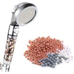 Pommeau de douche �conomique anti - calcaire & bouton stop eau marque fran�aise eco2 - spa� avec une ...