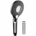 Pommeau de douche avec filtre, haute pression, 3 jets, douchette anti calcaire avec 1 cartouche filtrante, ... Pommeau de douche avec filtre, haute pression, 3 jets, douchette anti calcaire avec 1 cartouche filtrante, ...
