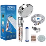 Pommeau douche haute pression pomme de douche anti calcaire filtrant, douchette conomie d'eau univers ...