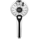 Pommeau de douche led pommeau de douche avec 3 changements de couleur affichage num�rique capteur de ...