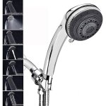 Pommeau douche et tuyau? 7 modes universel r�glable pommeau de douche avec tuyau 150 cm, avec �conomie ...