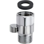 Pommeau de douche vanne d'arr�t de contr�le de d�bit vanne d'arr�t de d�bit robinet en laiton pi�ce de ...