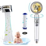 Pommeau de douchette haute pression pommeau de douche helice  360  pommeau de douche conomie d'eau ...