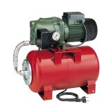 Dab - surpresseur 20l aquajetred10220m - rservoir horizontal  vessie avec pompe a eau 0, 75 kw jusqu' ...