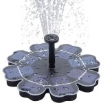Pompe de bassin solaire ext�rieure 2, 5 w pompe de fontaine de bassin solaire pour fontaines de jardin, ...