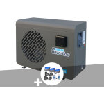 Pompe  chaleur 7, 02 kw poolex silverline 70 + kit by - pass  50 mm