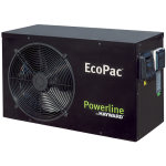 Hayward - pompe  chaleur de piscine 11kw mono 81522 - noir