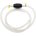 Pompe a eau manuelle, pompe manuelle siphon essence, pompe carburant, avec 2m ?tuyau pompe de transfert ...