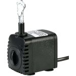 Pompe � eau submersible, pompe � eau 600 l / h 8 w, pour fontaines de table d'aquarium, jardins d'eau ...