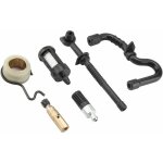 Pompe � huile de tron�onneuse, kit de filtre de durite d'essence � engrenage � vis sans fin de pompe ...