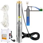 Me - pompe im rg�e pour puits 190 l / min 57 m pompe � eau pour puits profond en acier inox, �lectrique ...