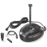 Pompe immerge bassin 12v - 24v roma 1500l