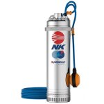 Pedrollo - pompe immerge nkm2 / 4 - ge en inox automatique avec flotteur pour puits 0, 75kw mono 5' ...